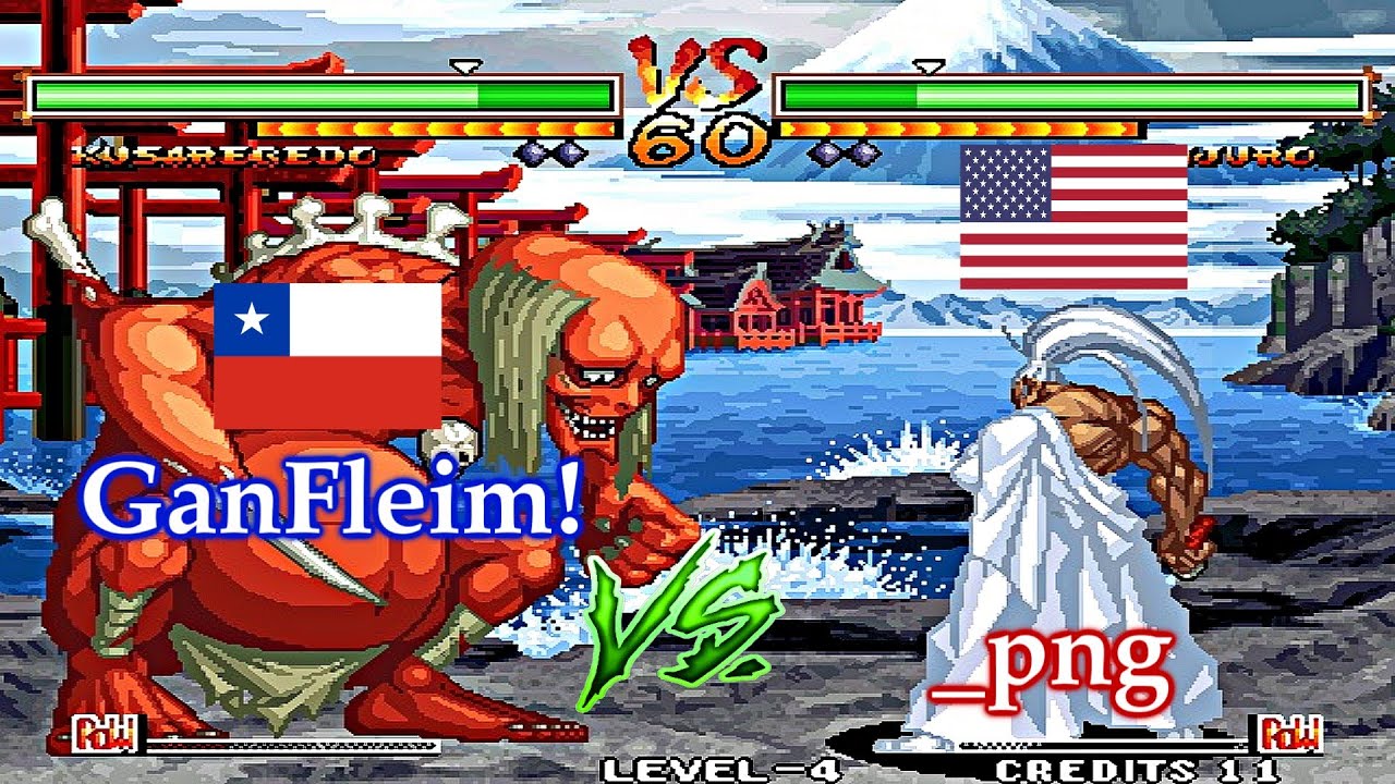 Samurai Shodown V Special - GanFleim! vs _png