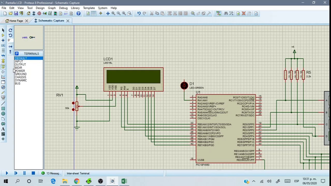 Sistema de Seguridad con Teclado matricial y LCD