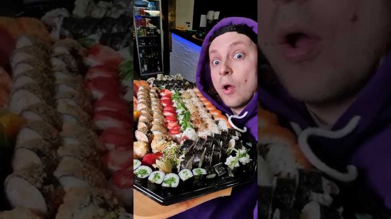NAJDROŻSZE SUSHI GIGANT IKA SUSHI CIECHAN&Oacute;W - SPRAWDZAM JAK SMAKUJE