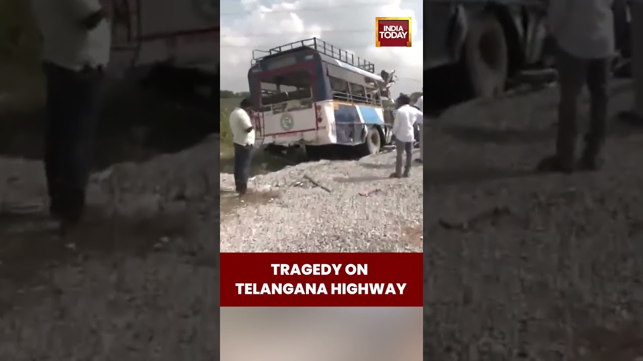 20 Dead, 20 Injured in Horrific Bus-Truck Collision in Telangana&rsquo;s Rangareddy District | India Today