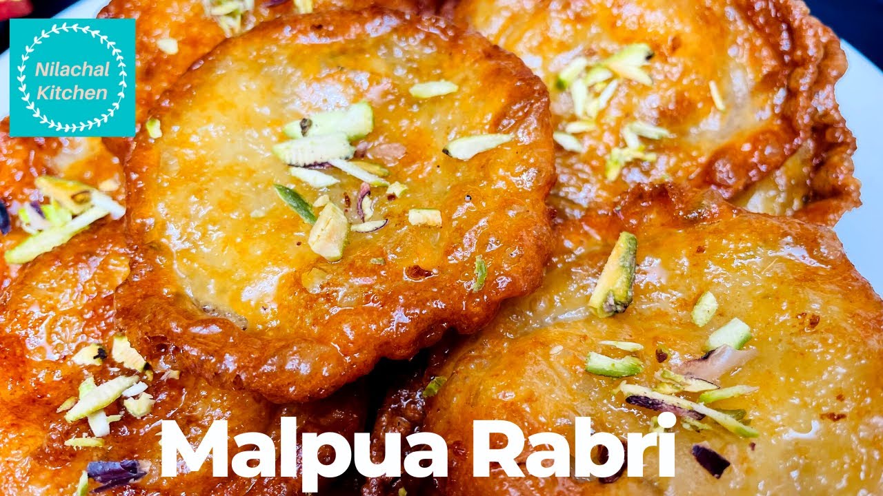 Radhashtami special Malpua Rabri recipe| How to make perfect Malpua | Tips & Tricks|Nilachal Kitchen