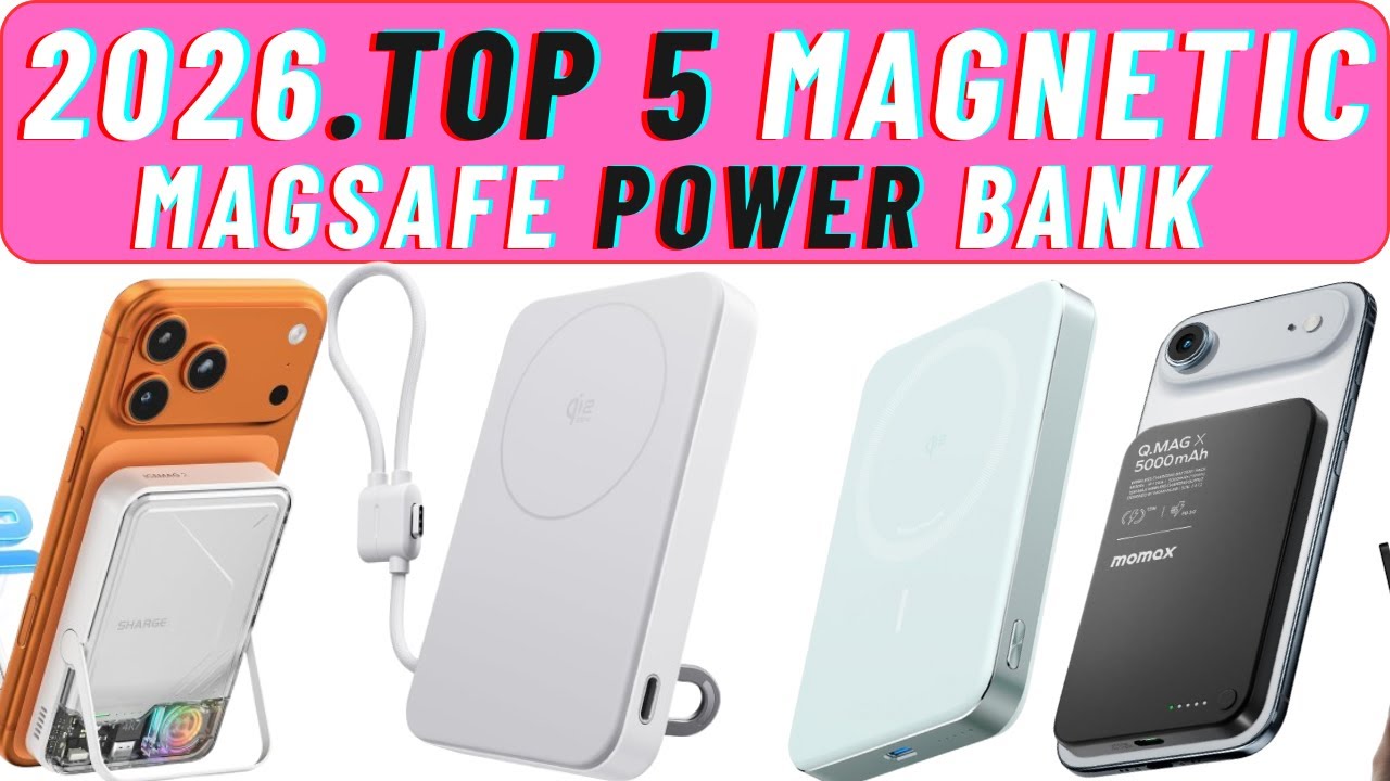 ✅ТОП-5 лучших аккумуляторов MagSafe на Amazon в 2026 году. [Посмотрите видео перед покупкой!]