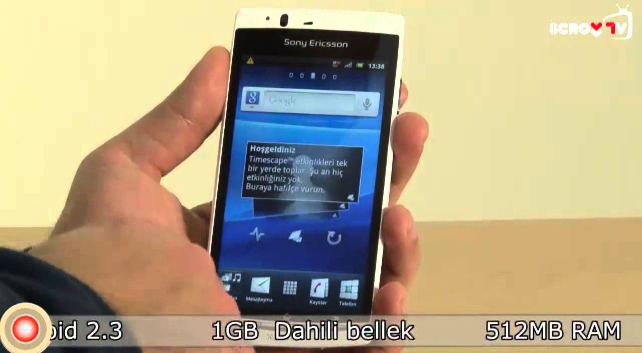 SonyEricsson  Xperia Arc S İnceleme - SCROLL
