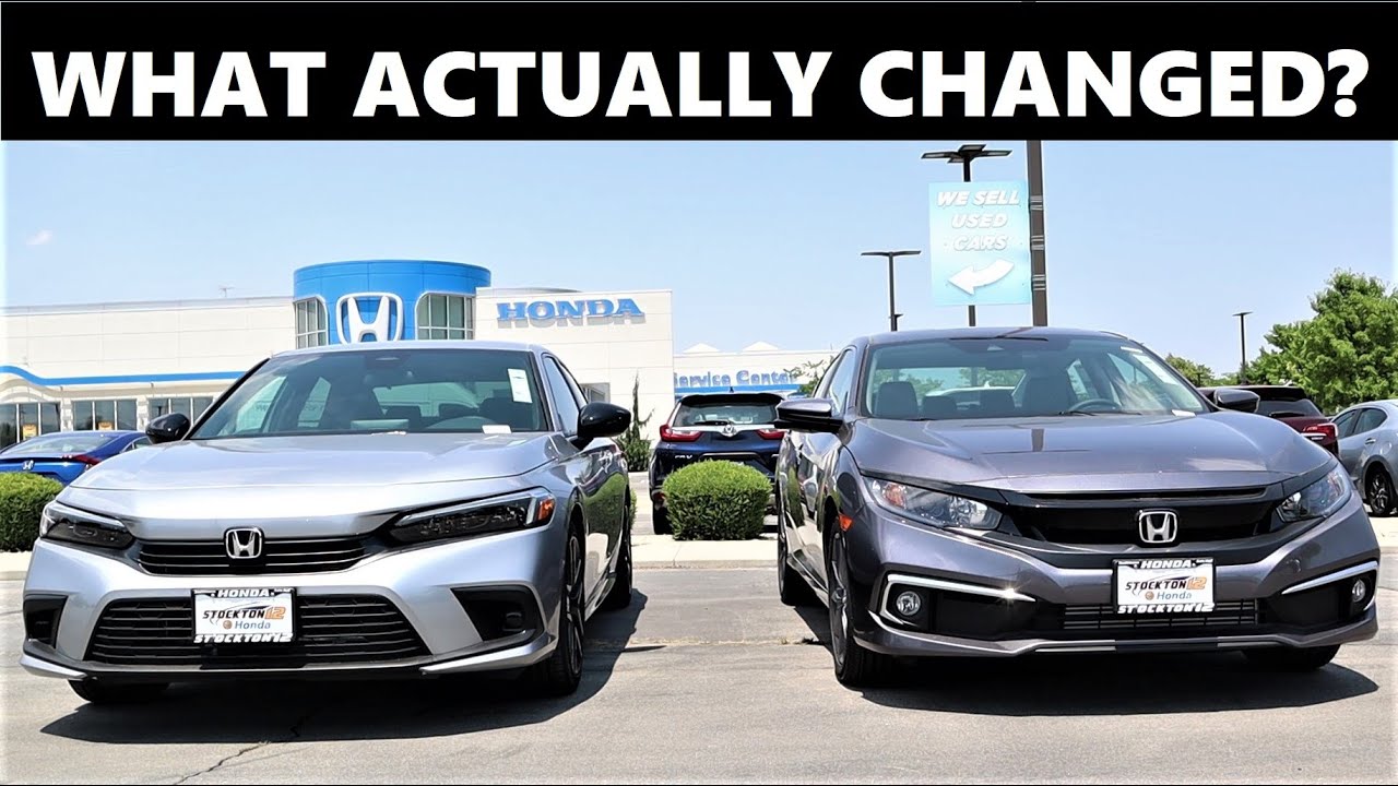2022 Honda Civic Vs 2021 Honda Civic: Is The New Civic A Big Improvement?