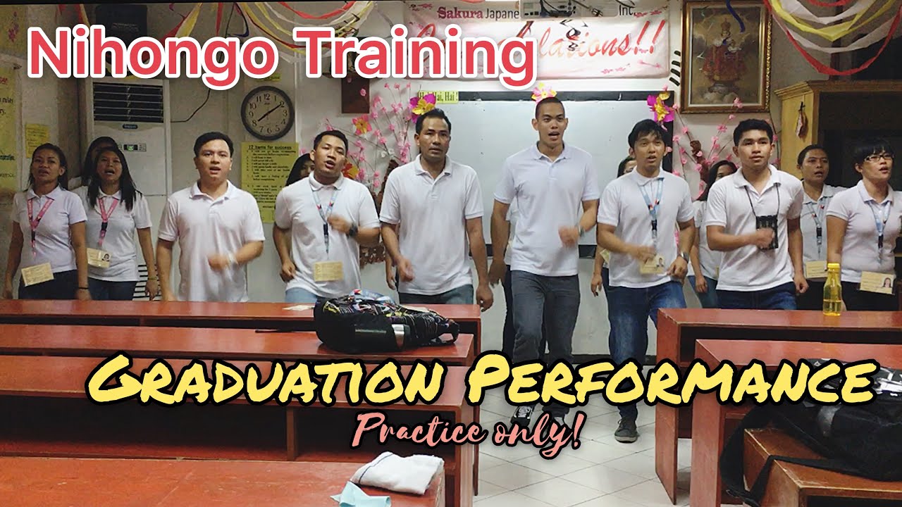 NIHONGO TRAINING PART 3 |GRADUATION PERFORMANCE |JAPANESE SONG |LUCKY SEVEN | Prudential Employment