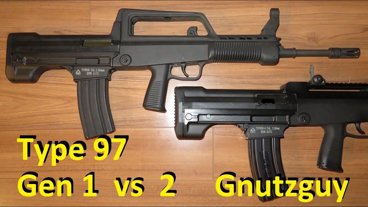 Type 97 Gen 1 vs Gen 2. Bullpup ban? EMEI QBZ-95 History.