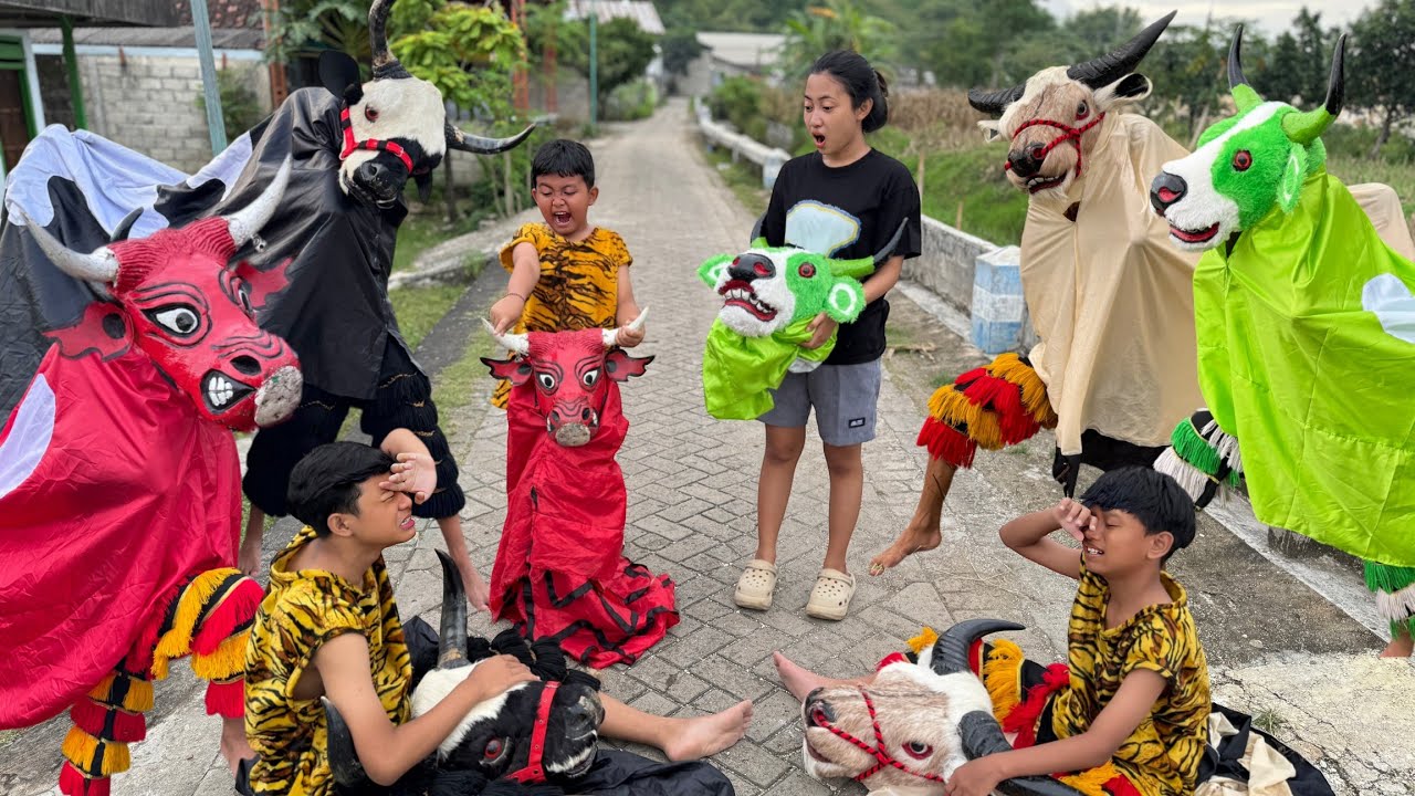 Drama pendek | LOMBA BANTENGAN BEROT MEREBUTKAN BANTENGAN BEROT IJO