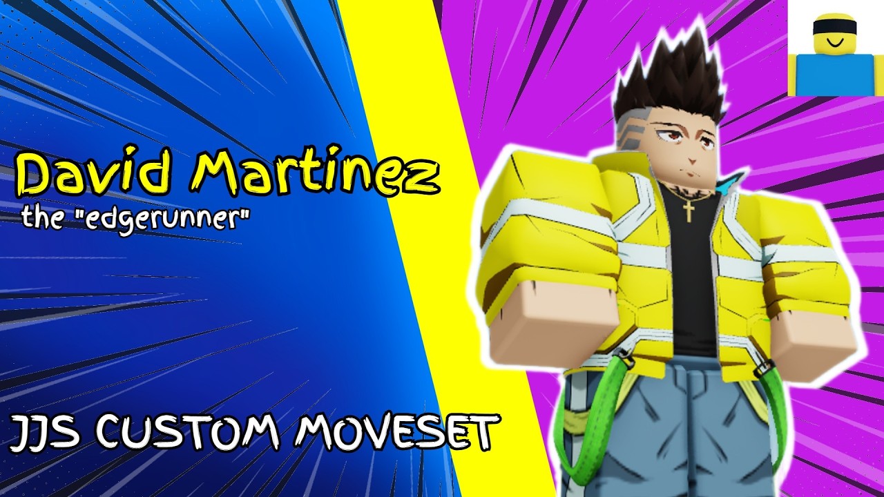 DAVID MARTINEZ - CUSTOM JJS MOVESET