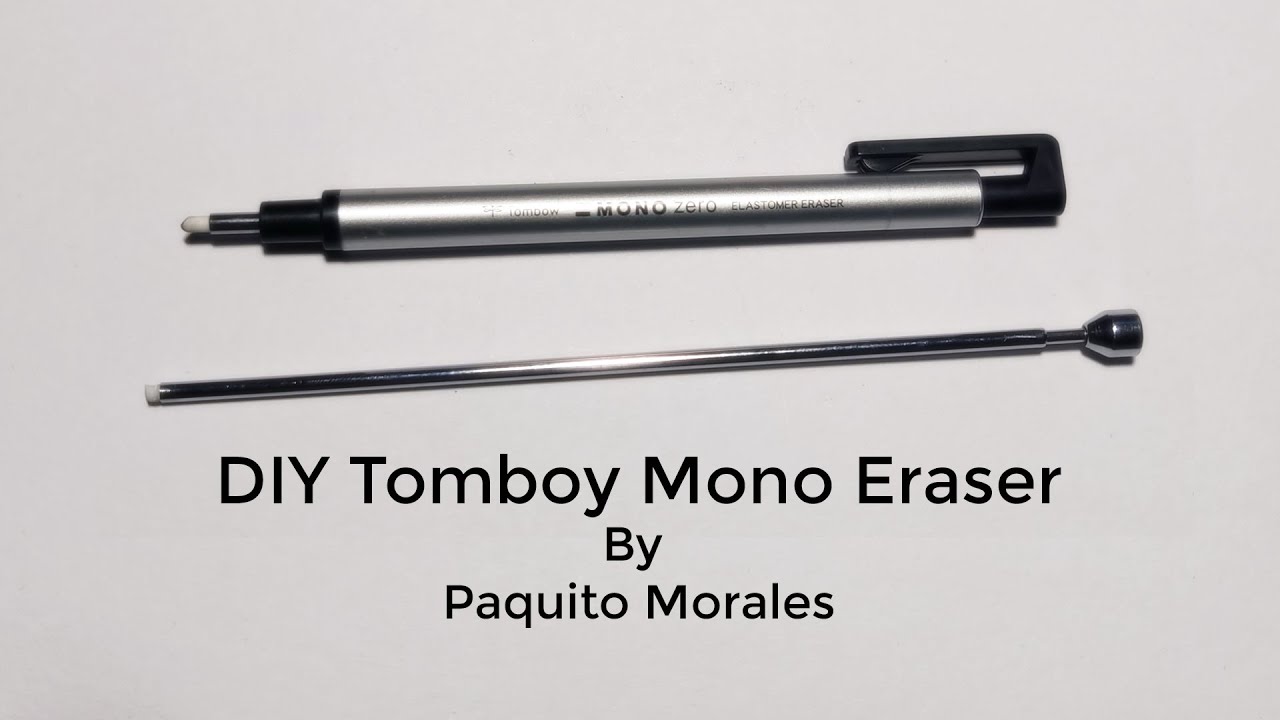 DIY Mono Zero Eraser | How to make a Tombow Mono Zero eraser at home