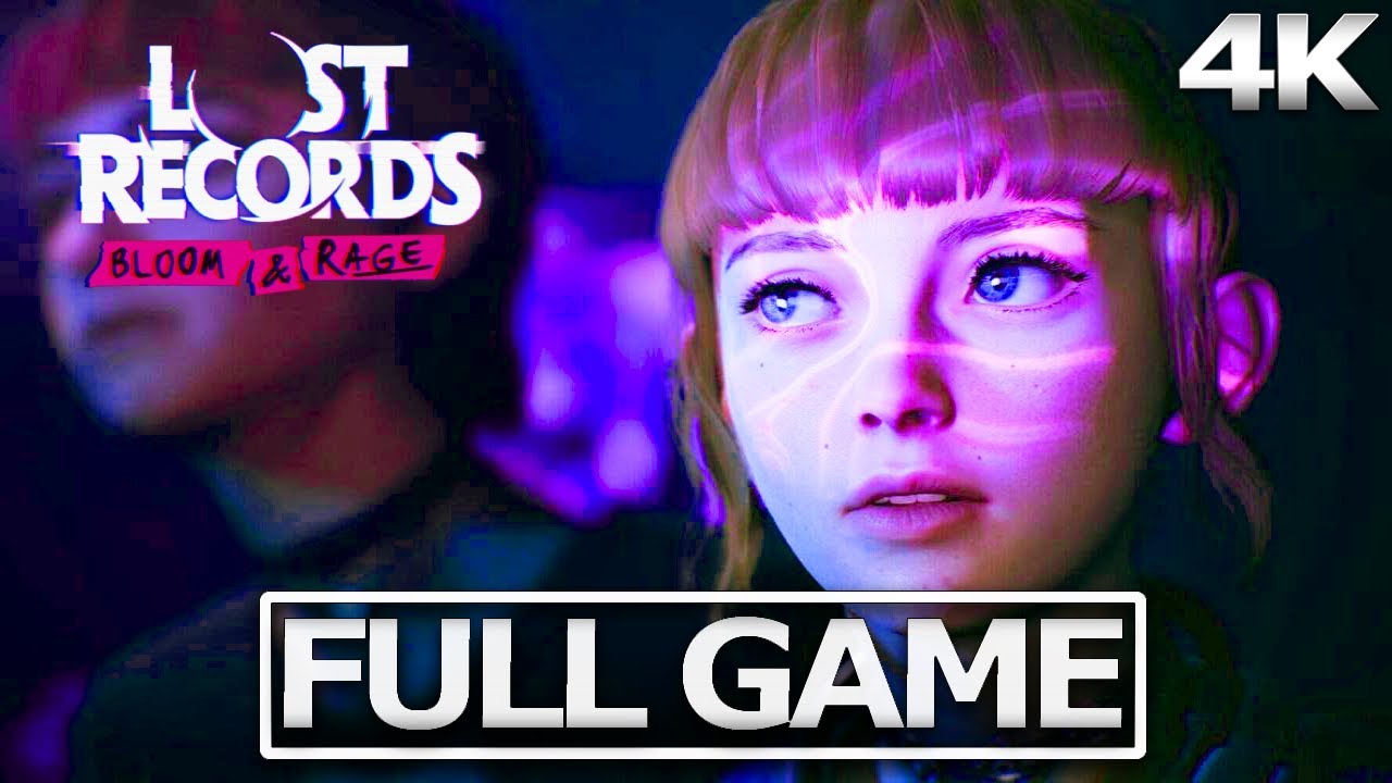 THE LOST RECORDS: BLOOM AND RAGE Full Walkthrough / No Commentary【FULL GAME】4K 60FPS Ultra HD