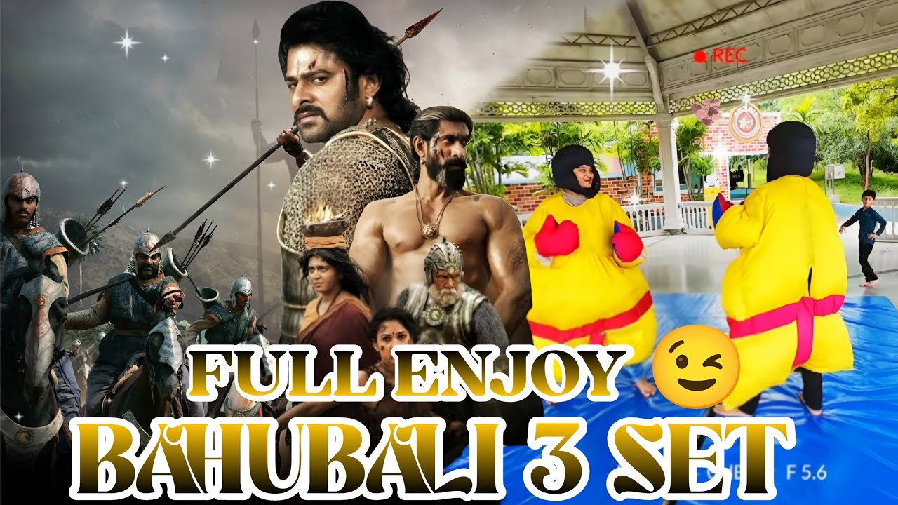 BAHUBALI 3 🏰 SET REVIEW OMG🙀