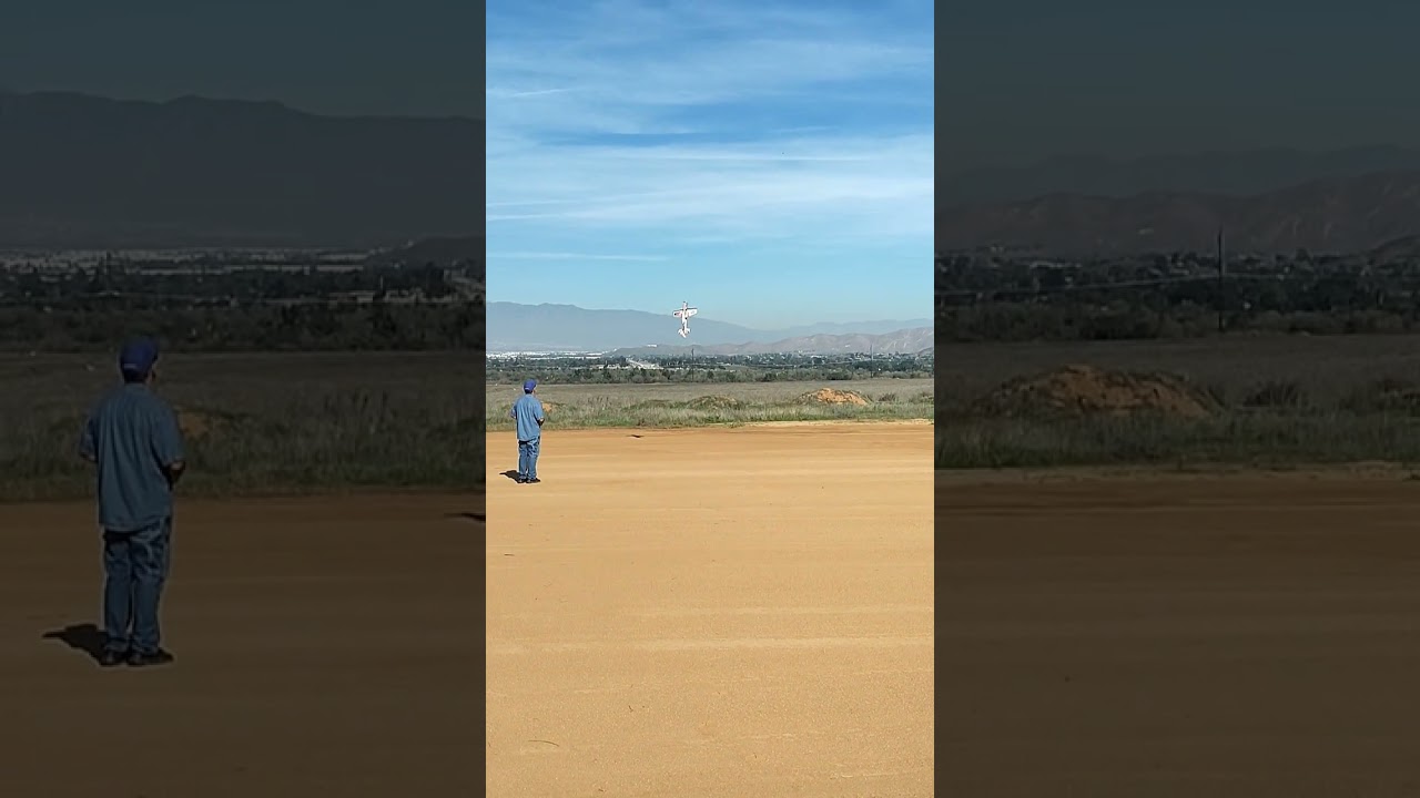 having a little fun with my Sbach plane. 