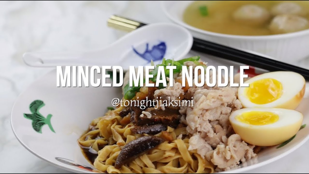 Most popular Singapore Recipes (Singapore Bak Chor Mee) - Tonightjiaksimi