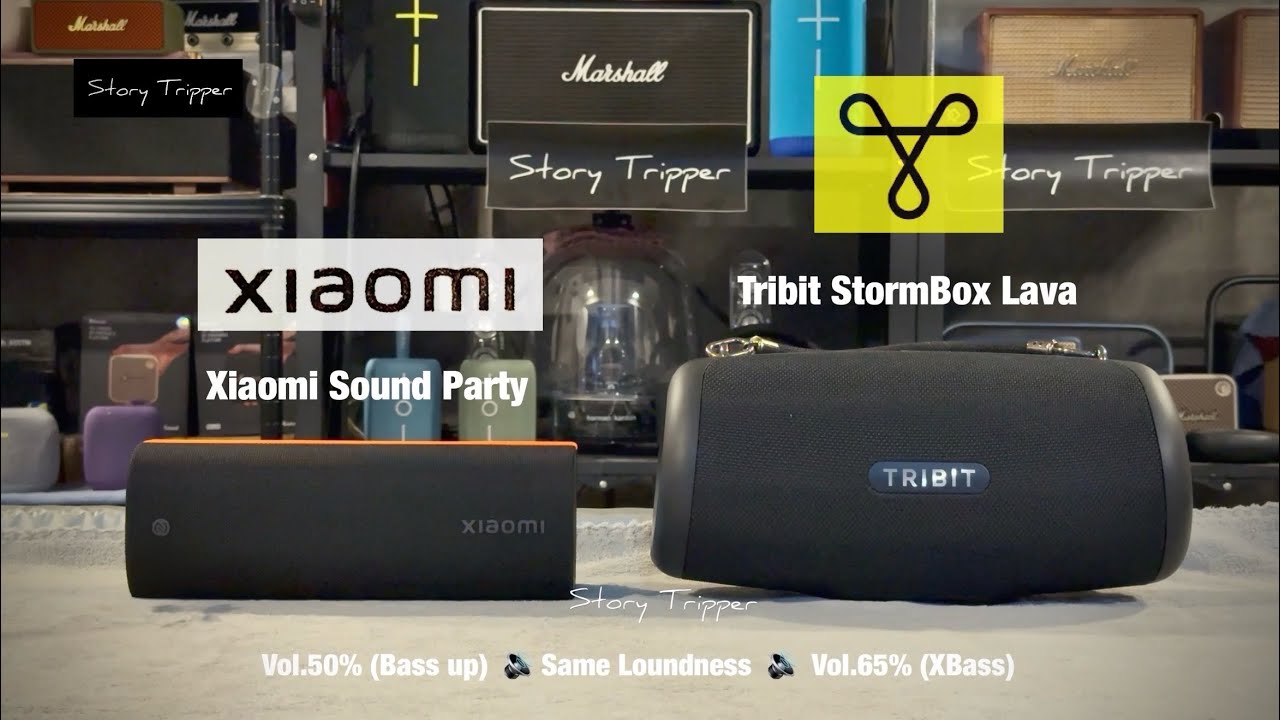 Xiaomi Sound Party vs Tribit StormBox Lava