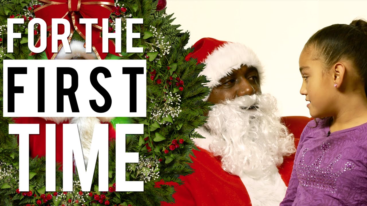 Sitting on Black Santa's Lap 'For the First Time' | All Def Comedy
