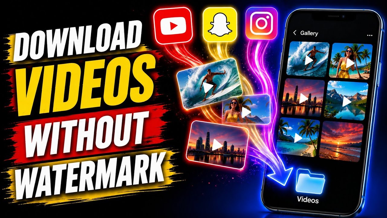 Как скачать любое видео с YouTube, Snapchat и Instagram без водяного знака | Инструкция