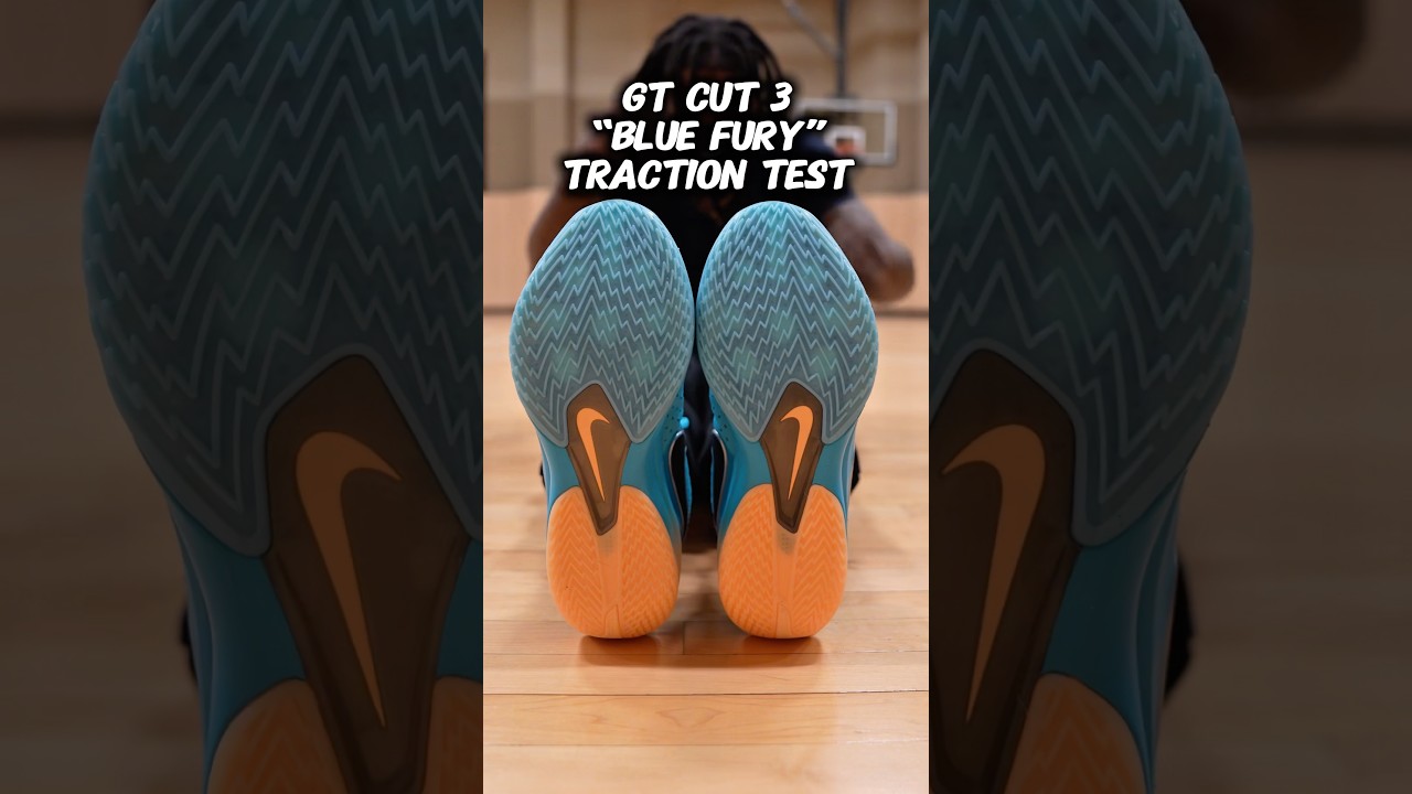 Nike Gt Cut 3 Blue Fury Tracion Test !
