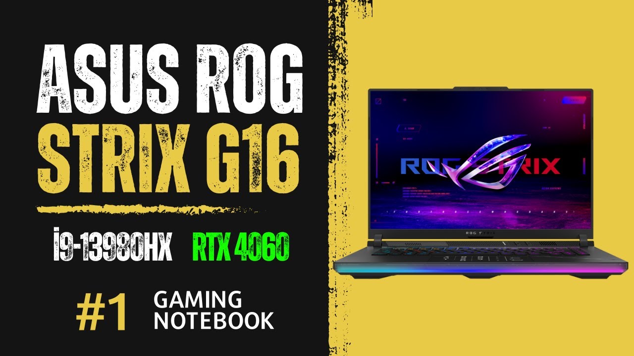 Asus Rog Strix G16 | i9 13980HX | Rtx 4060 | İnceleme | 240 hz