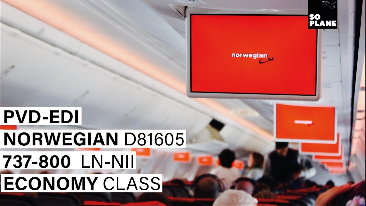 NORWEGIAN AIR | Providence (Boston) - Edinburgh | 737-800 | Full Flight | Trip Report