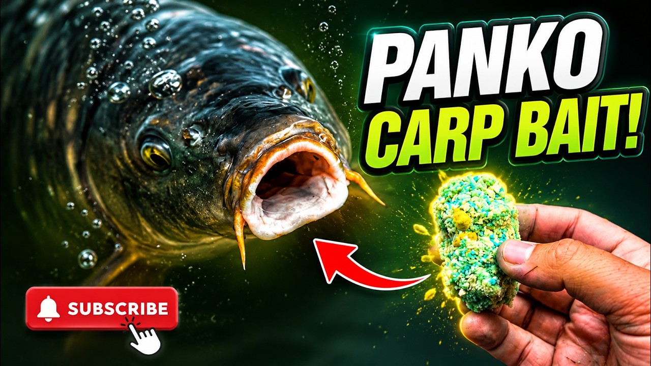 Budget-Friendly and Powerful: Panko Pack Bait Recipe for Carp!