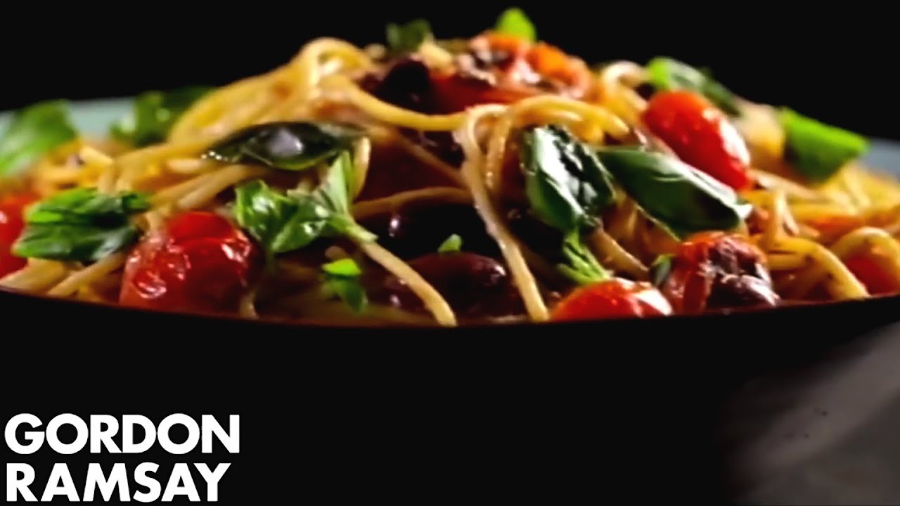 Pasta with Tomato, Anchovy & Chilli | Gordon Ramsay