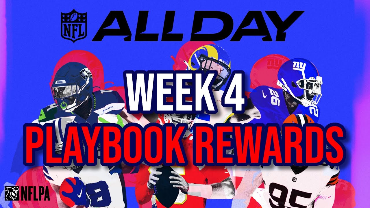 NFL All Day Week 4 Playbook Pack Opening