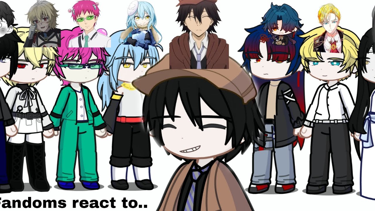 Fandoms react to each other || Ranpo Edogawa || Part 6/8 || Bungou Stray Dogs || 🇬🇧🇷🇺