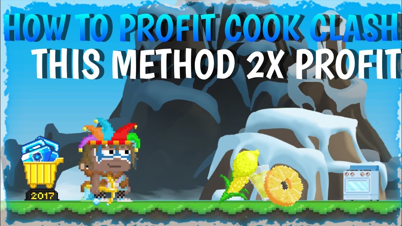 HOW TO PROFIT 1 DL TO 8 DL IN COOK CONQUEROR 2X CLASH PROFIT! #growtopia