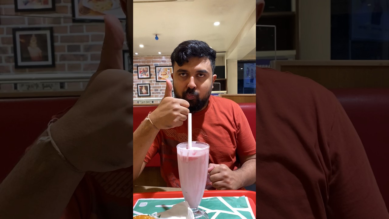 Berry Blast Shake #burgerking 😍 #foodreview #ashortaday #foodshorts