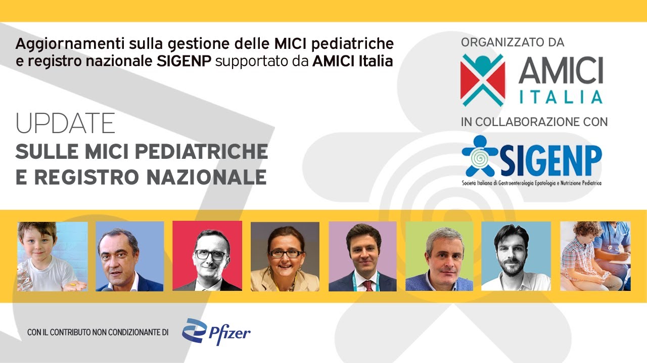 Aggiornamenti sulla gestione delle MICI pediatriche