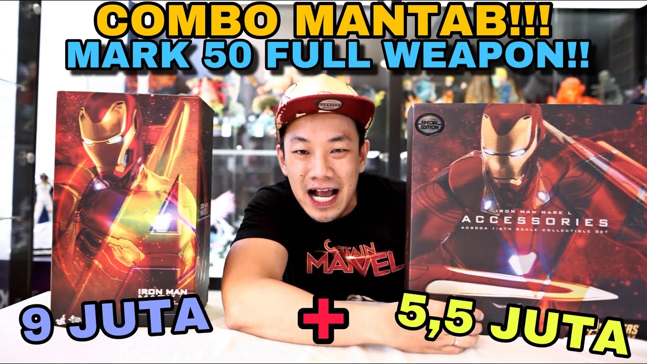 [ENG SUBS] UNBOXING HOTTOYS ACCESSORIES SPECIAL EDITION IRONMAN MARK 50 !! ULTIMATE HAKIKI SIH!!!
