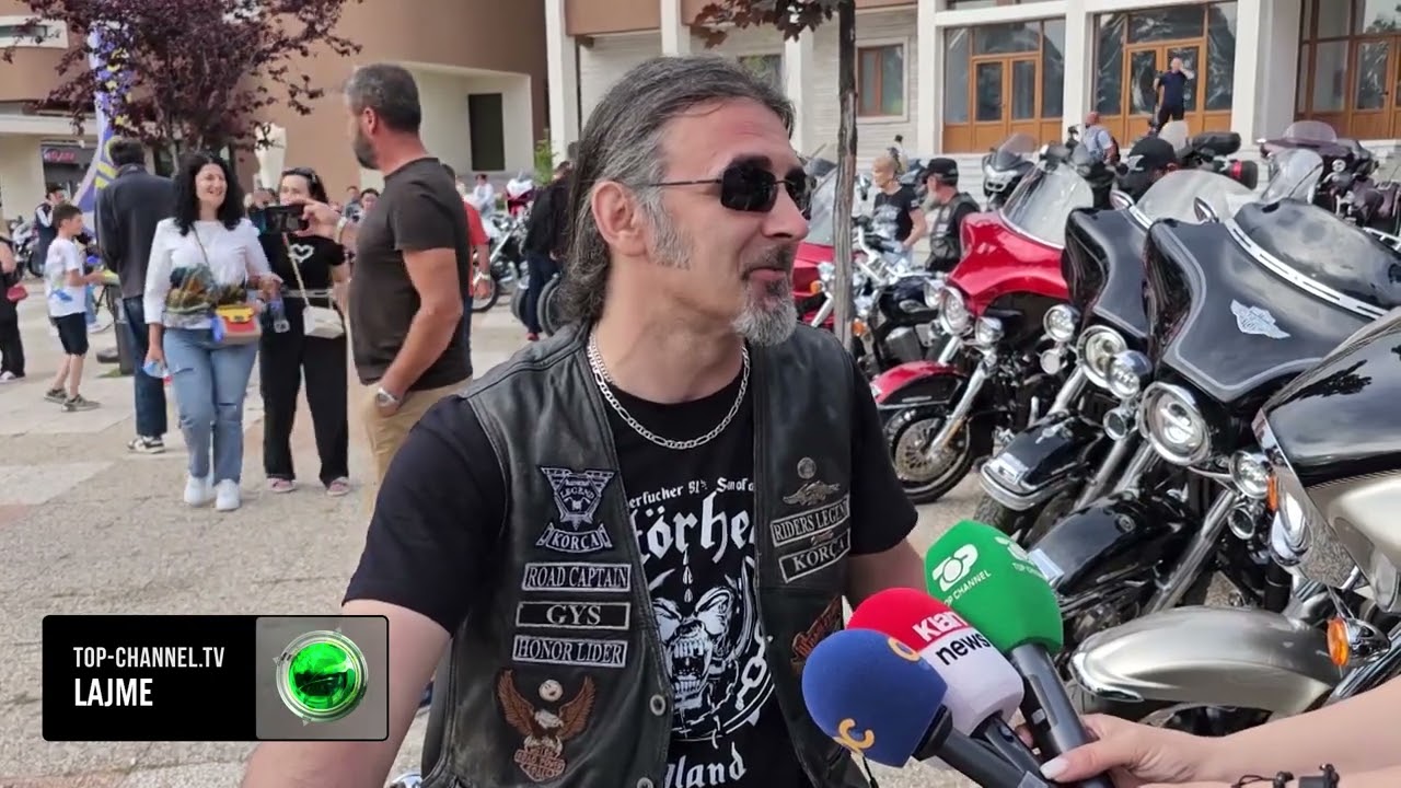 Top Channel/ Festivali i motorëve në Korçë, pjesmarrës nga Shqipëria, Greqia, Kosova dhe Maqedonia