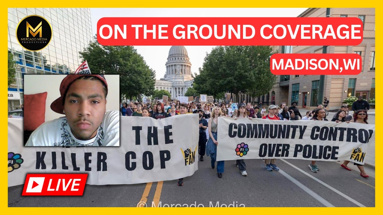 PROTEST IN MADISON WISCONSIN AFTER POLICE EXECUTION - Day 3