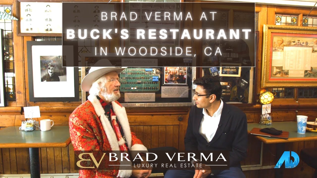 Brad Verma at Buck's Restaurant in Woodside, CA