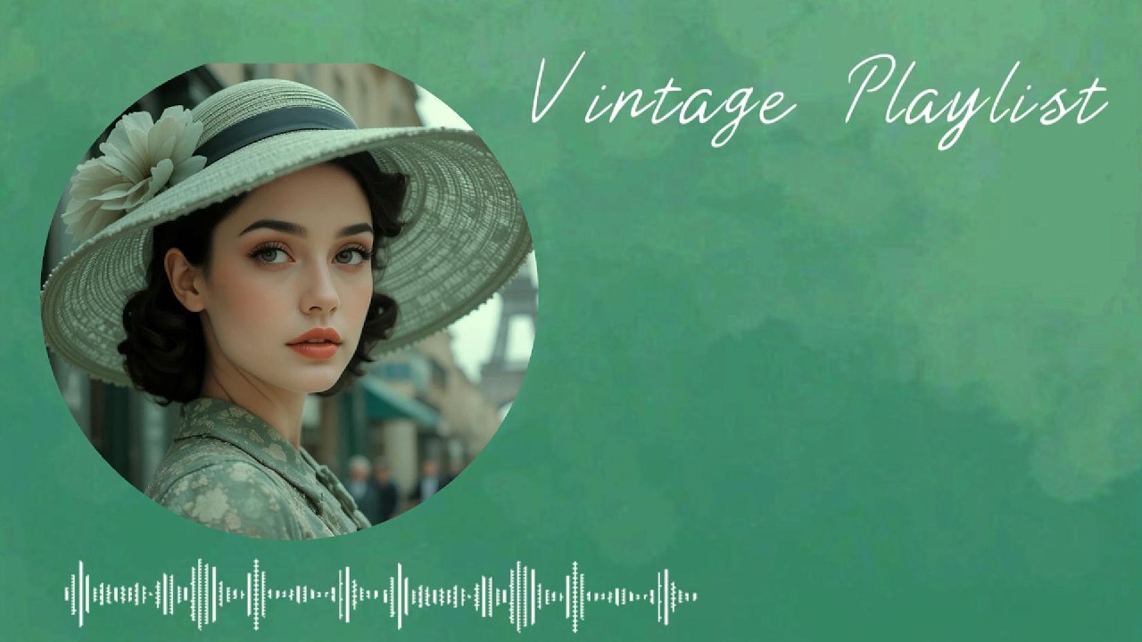 VINTAGE PLAYLIST   Beautiful old songs 1950s 60s