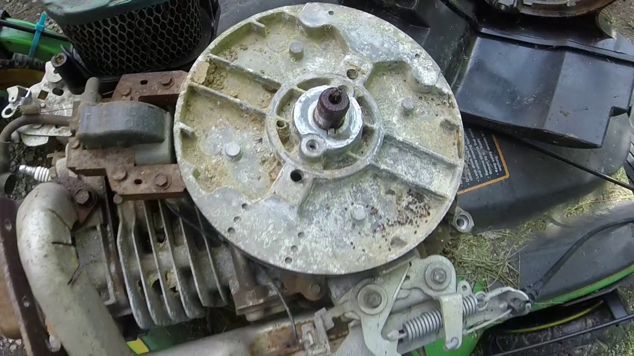 John Deere JS63C freebie running again!