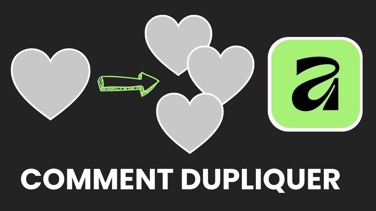Comment dupliquer sur Affinity