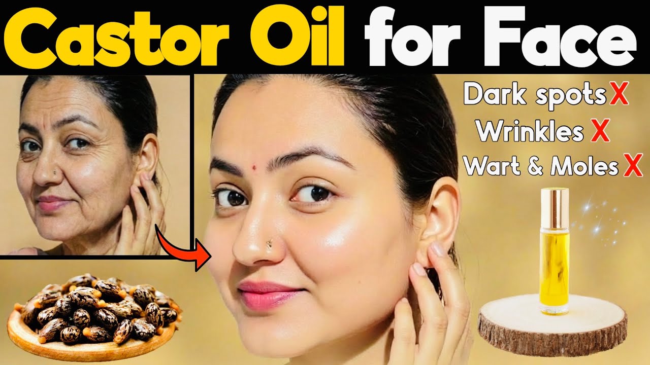 Castor Oil से 10 साल Young चमकदार Glowing Skin पाने का Secret | How To Look Younger, Reverse Aging❤️