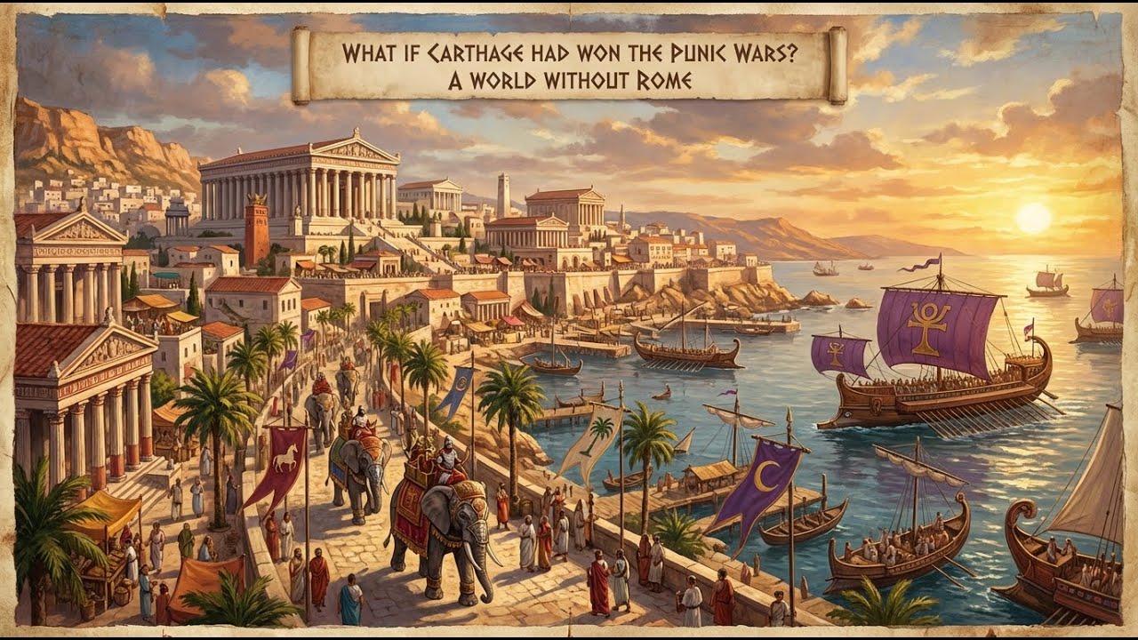 Carthage Wins Punic Wars: A World Without Rome | Alternate History