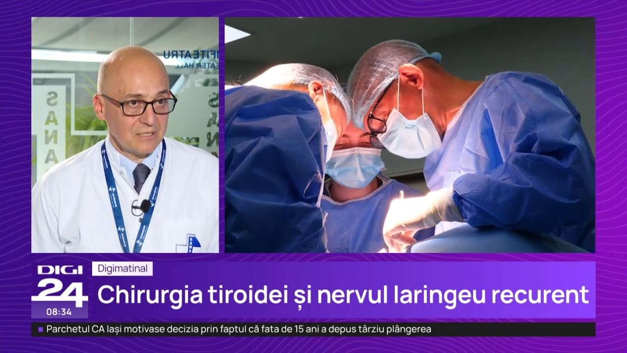 Chirurgia tiroidei și nervul laringeu recurent &ndash; Dr. Radu Mihai | Spitalul Clinic SANADOR
