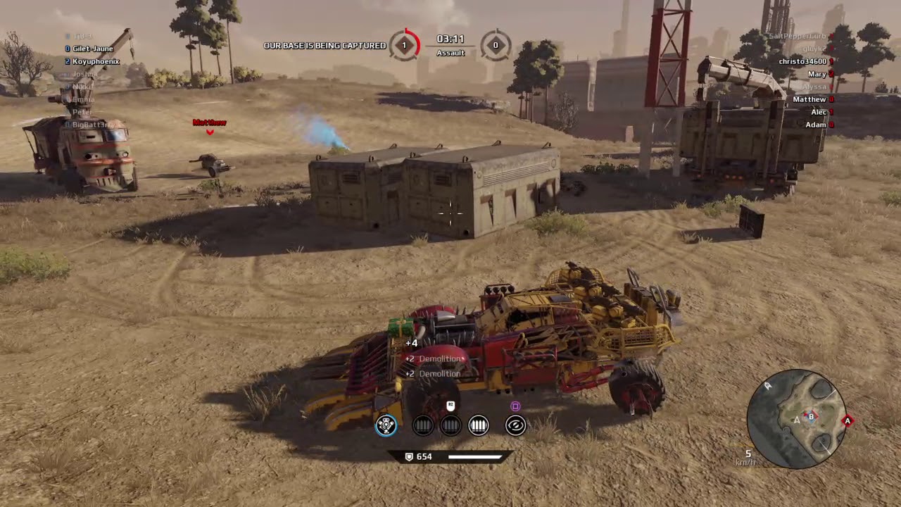 Piercers are amazing! Crossout Gameplay PS4, 7 Kills