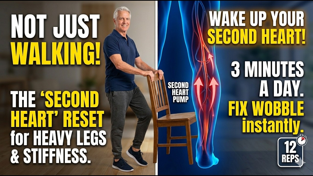 Never Fall Again After 60! 3 Balance Exercises Doctors Recommend