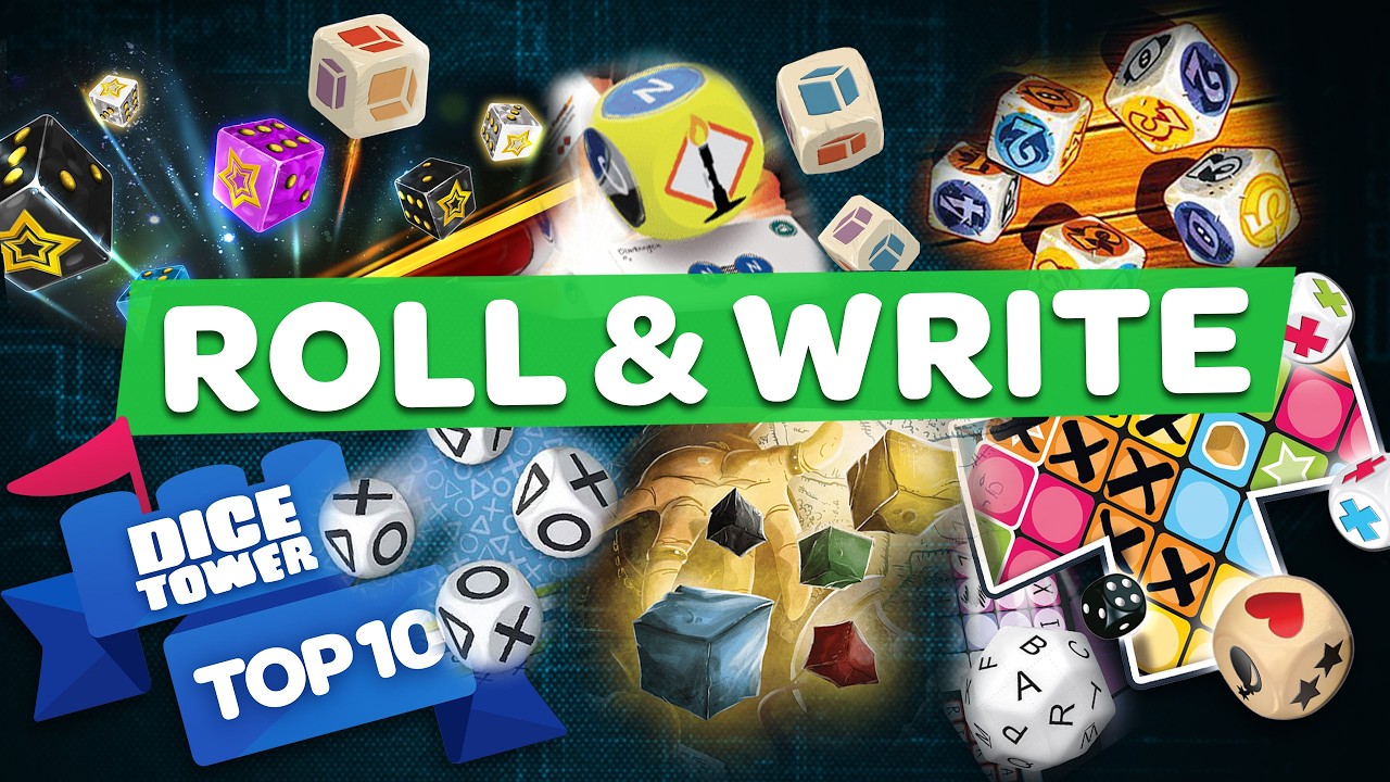 Top 10 Roll and Write Games