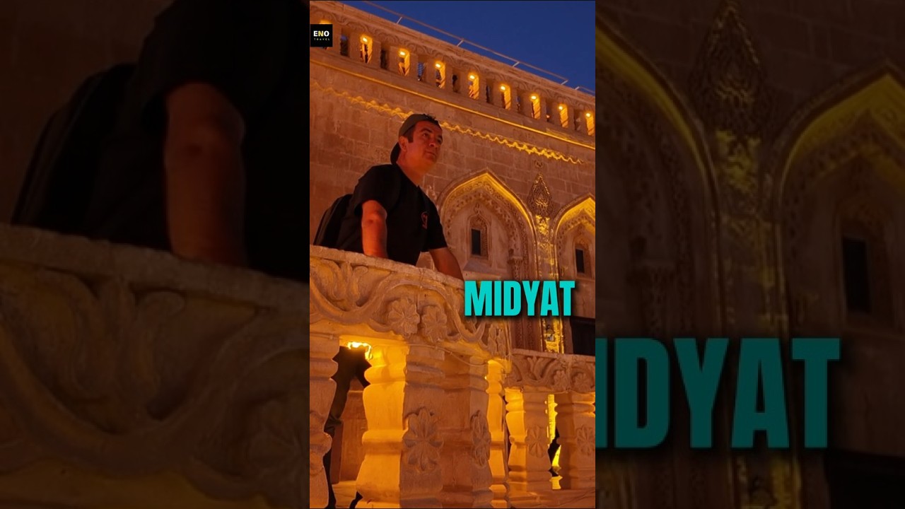 🇹🇷 🏛️ Discover MİDYAT: Ancient Stone City of Mardin! 🧿✨ #midyat #mardinmidyat #shorts