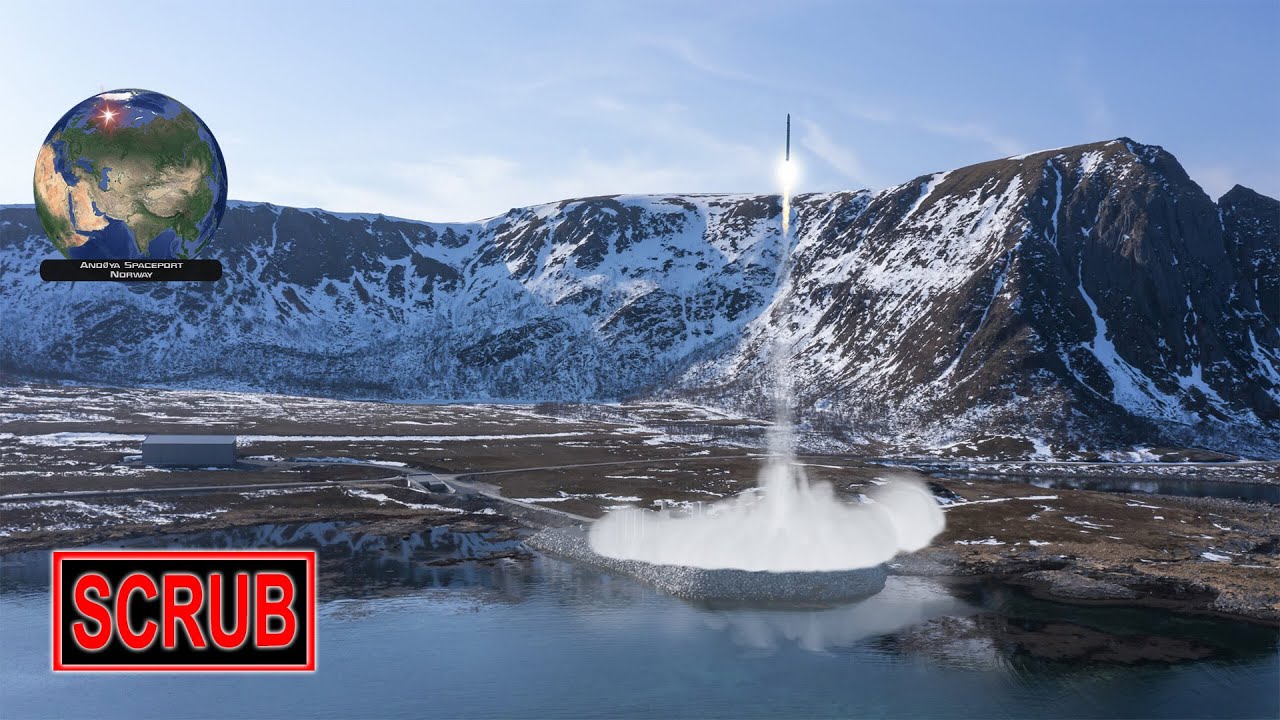 SCRUB: And&oslash;ya Space launch of NASA RENU-3 mission + ...UFO? (22  Nov 2025)