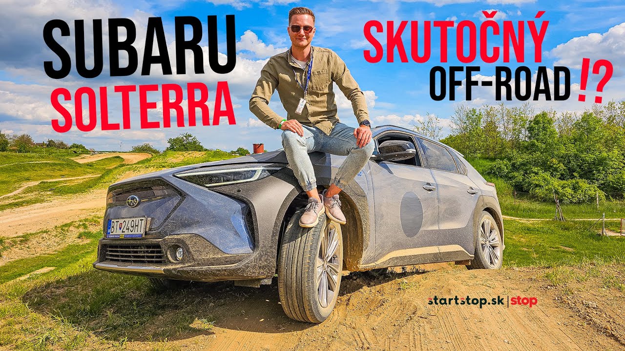 Subaru Solterra 4WD - PRVÁ JAZDA
