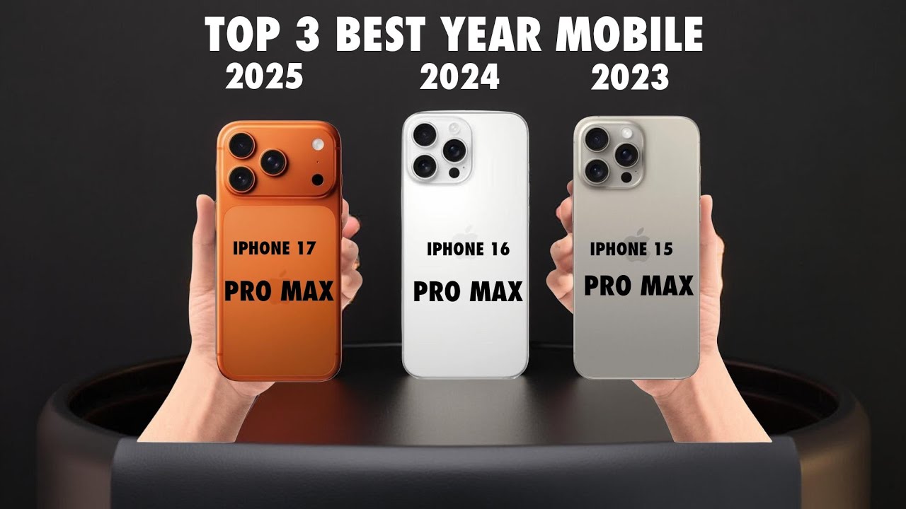 IPHONE 17 PRO MAX vs 16 PRO MAX & 15 PRO MAX