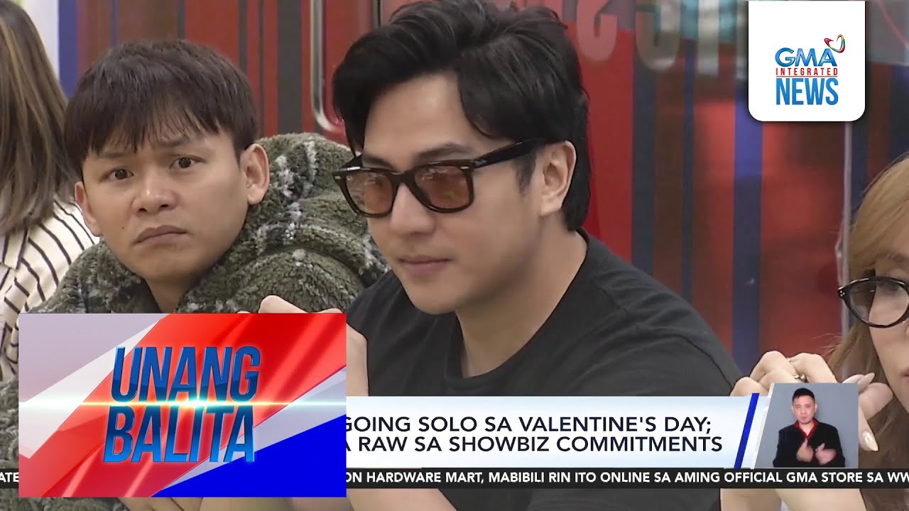 Jak Roberto, going solo sa Valentine's Day; focused muna raw sa showbiz commitments | Unang Hirit