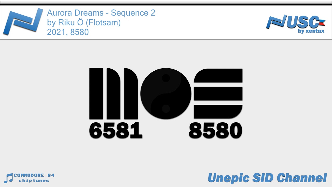 Aurora Dreams - Sequence 2 - Riku Ö (Flotsam) - (2021) - C64 chiptune