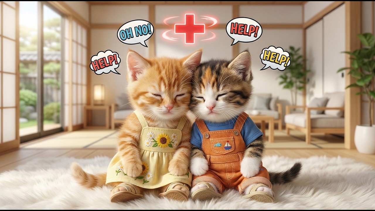 😹 HILARIOUS! Cute Kittens Accidentally Drink Rice Wine & Get Dizzy 🍶 | Funny Cat Story #kittens